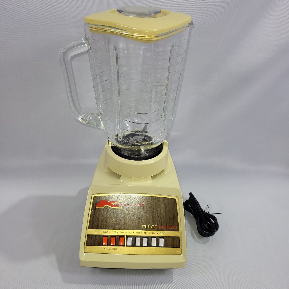 Kmart Vintage Pulse Action 5-Cup Glass Blender